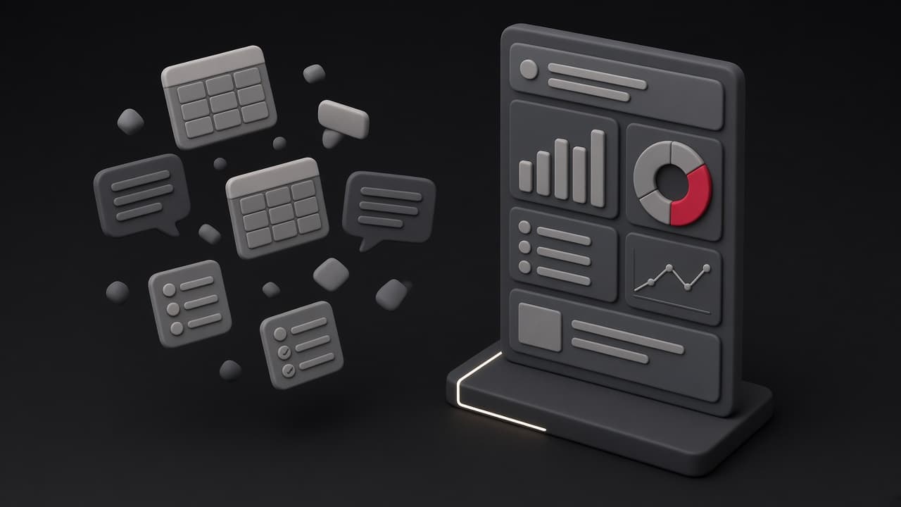 Spreadsheets, Slack and trackers routed into a single operational view